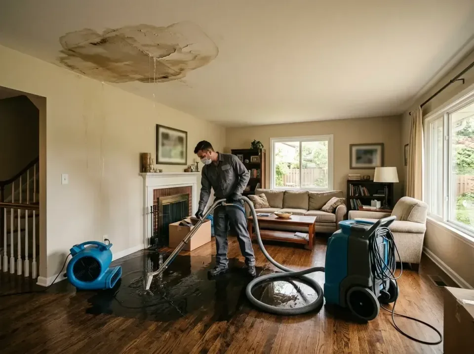 attic-pipe-burst-ceiling-drip-008 — frequently asked questions, Water Damage Restoration & Carpet Care in Hyrum, UT